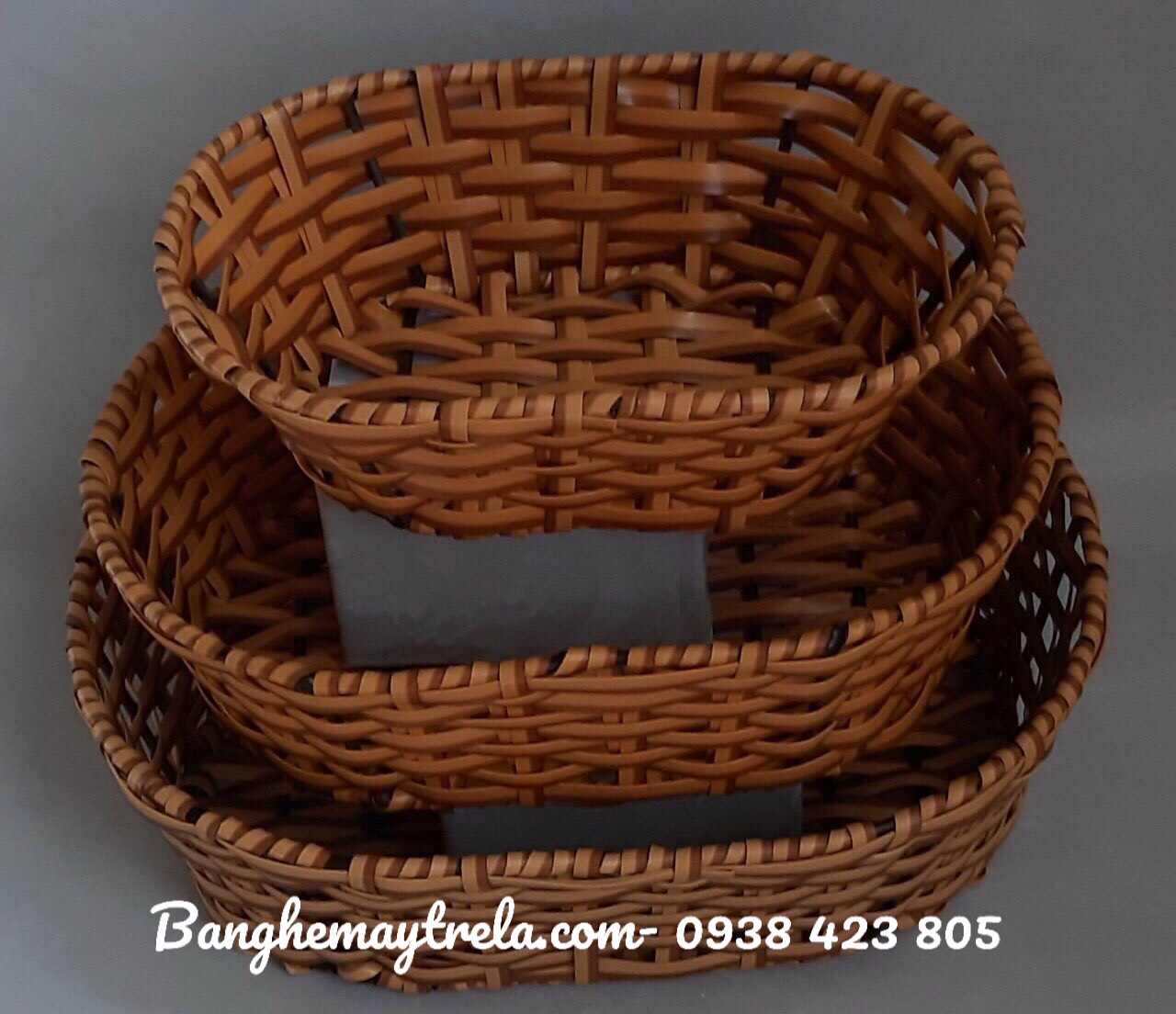 Khay để đồ giả mây